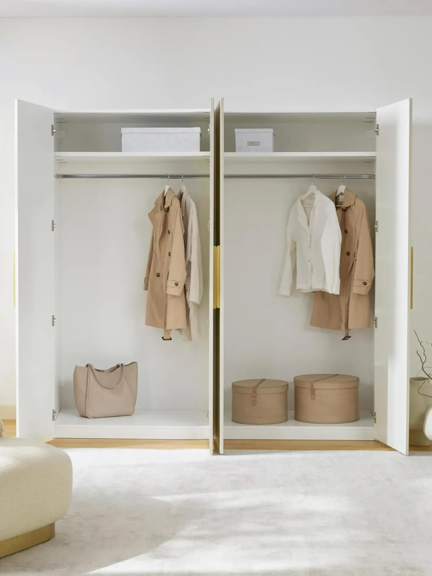 Armario Modular Simone, 4 Puertas (200 Cm), Diferentes Variantes