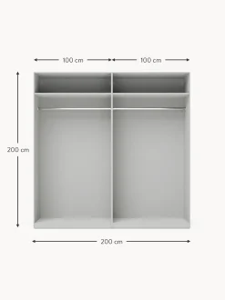 Armario Modular Simone, 4 Puertas (200 Cm), Diferentes Variantes