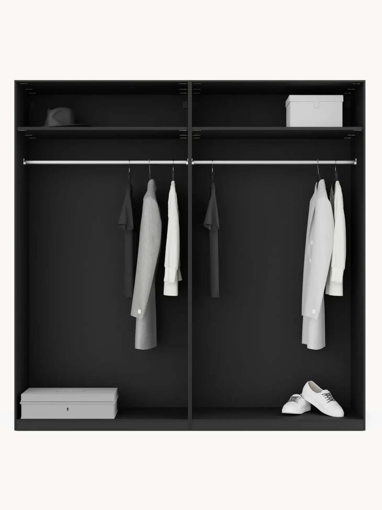 Armario Modular Simone, 4 Puertas (200 Cm), Diferentes Variantes