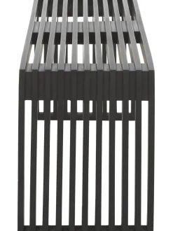 Banco De Madera De Caoba Rib