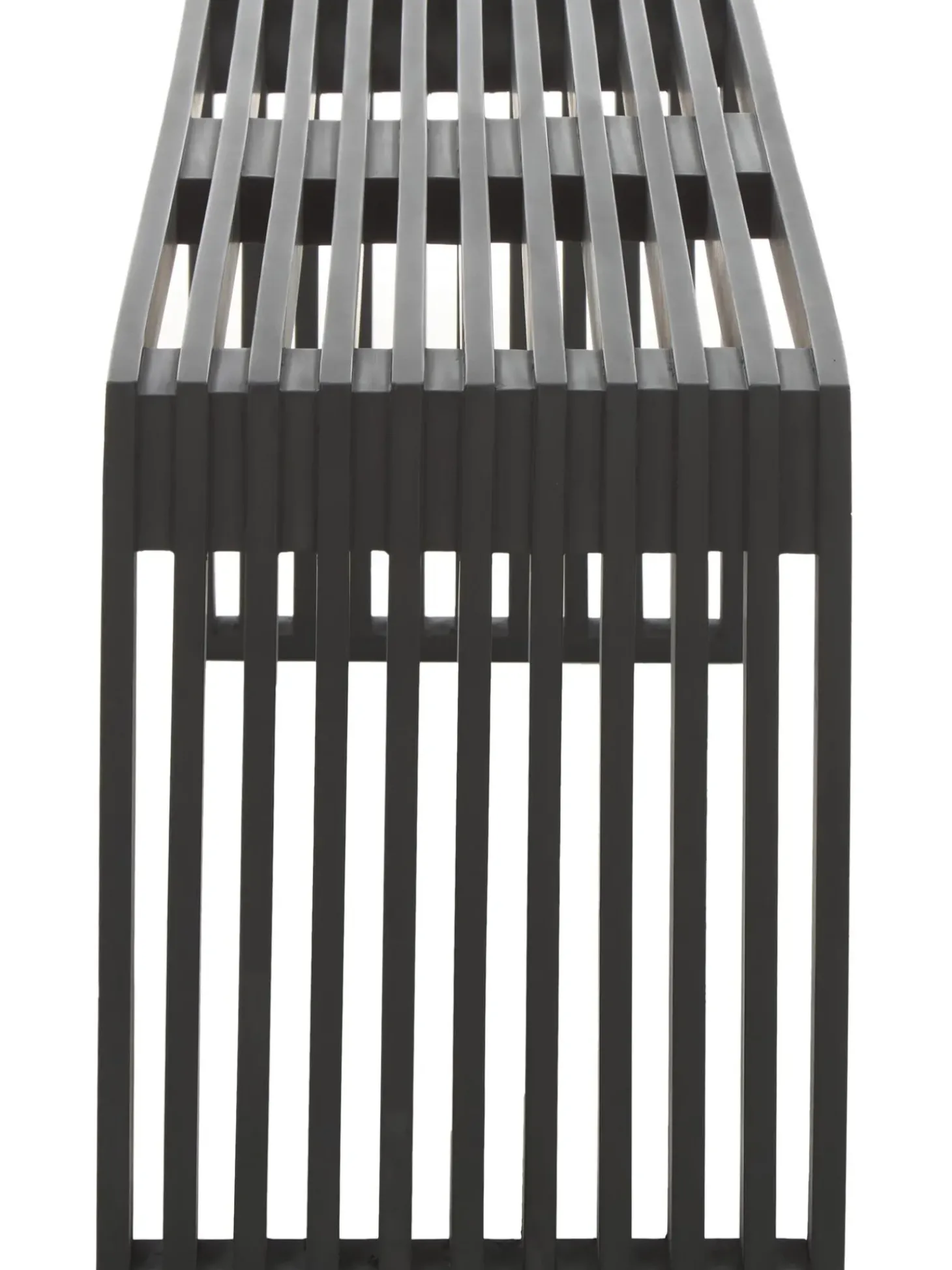 Banco De Madera De Caoba Rib