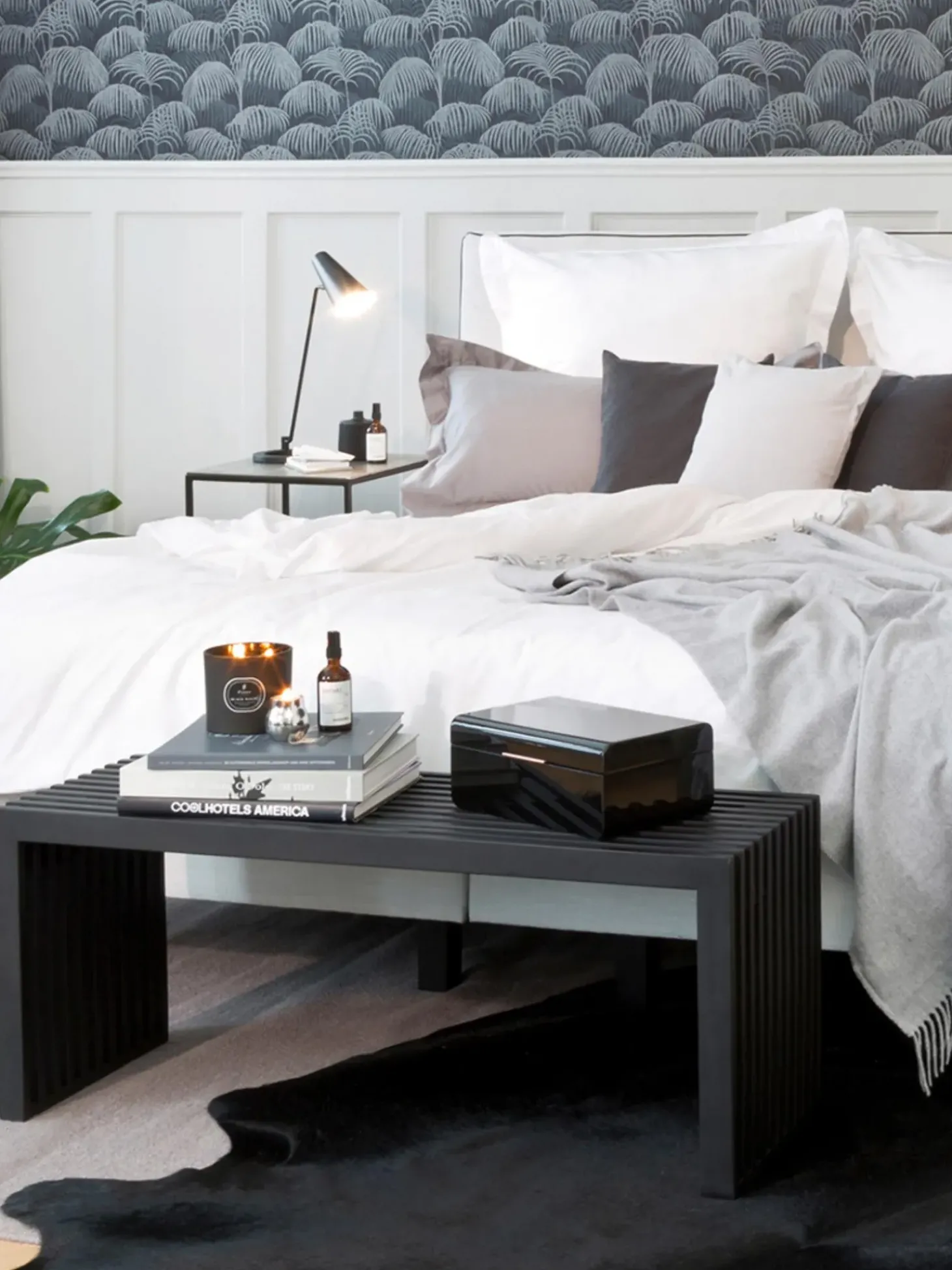 Banco De Madera De Caoba Rib