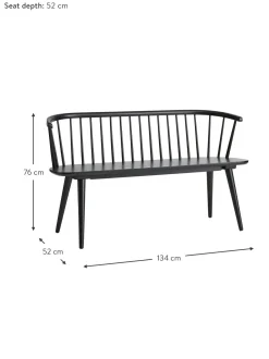 Banco De Madera De Caucho Jolina