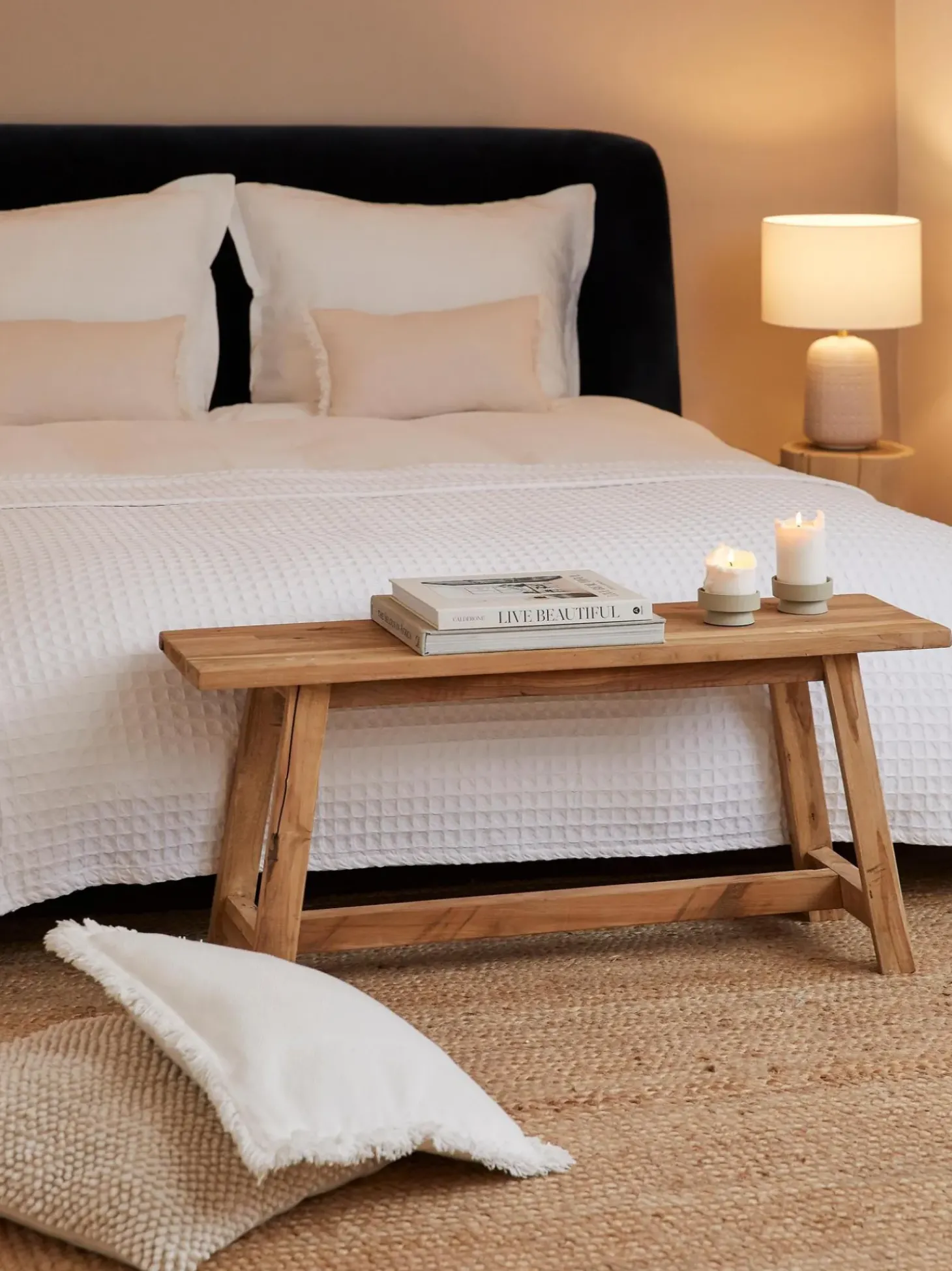 Banco De Madera De Teca Lawas