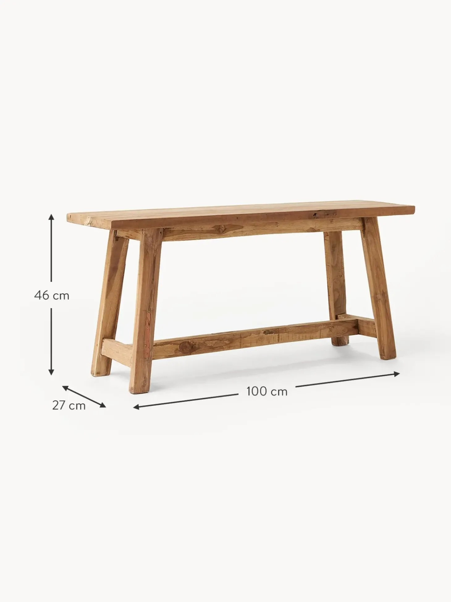 Banco De Madera De Teca Lawas