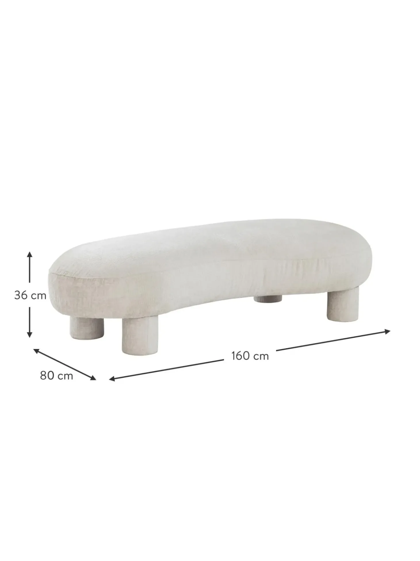 Banco De Terciopelo Cocnina