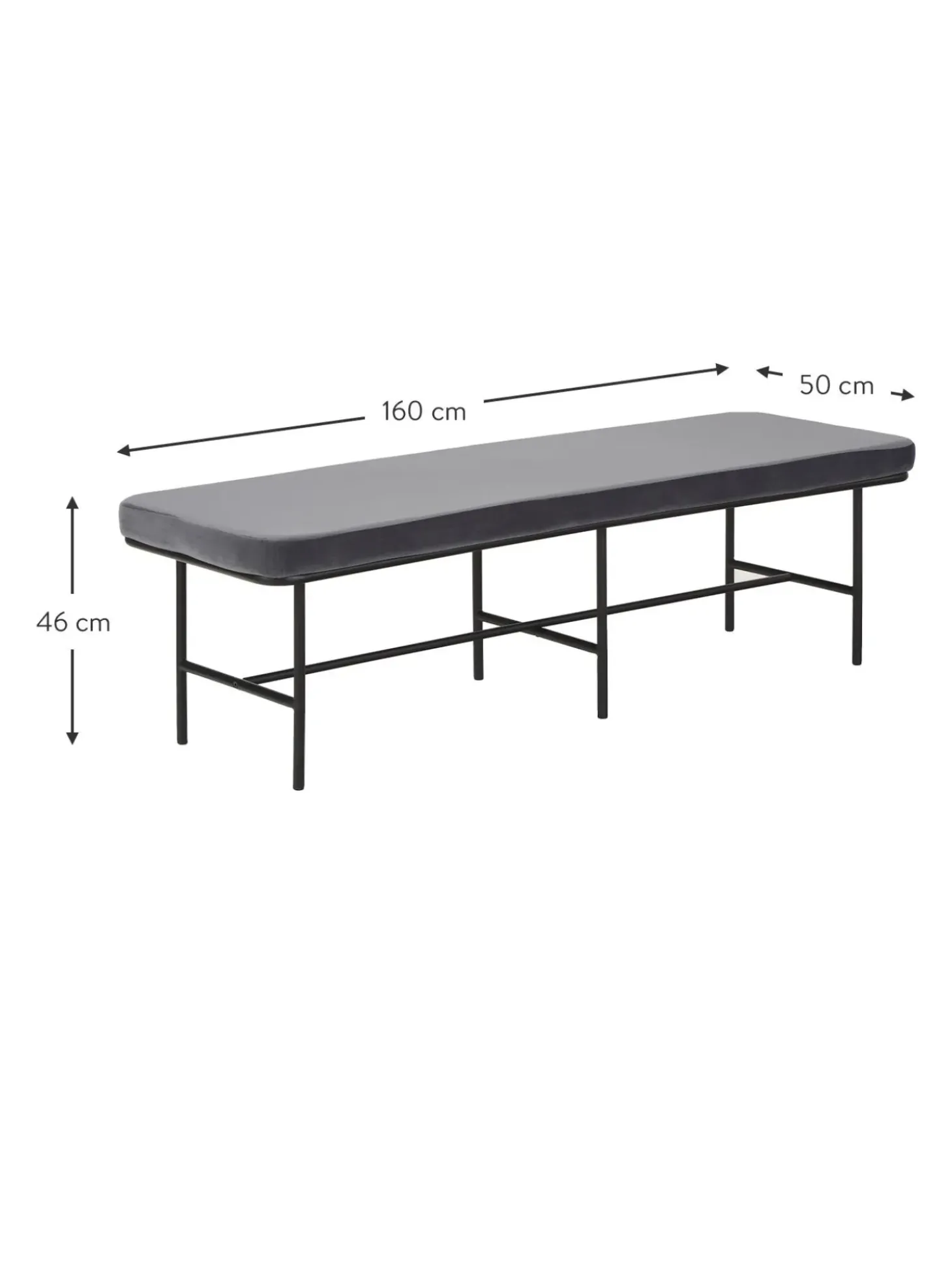 Banco De Terciopelo Comma