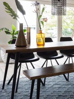 Banco Madera Alagon, Reborde De Madera