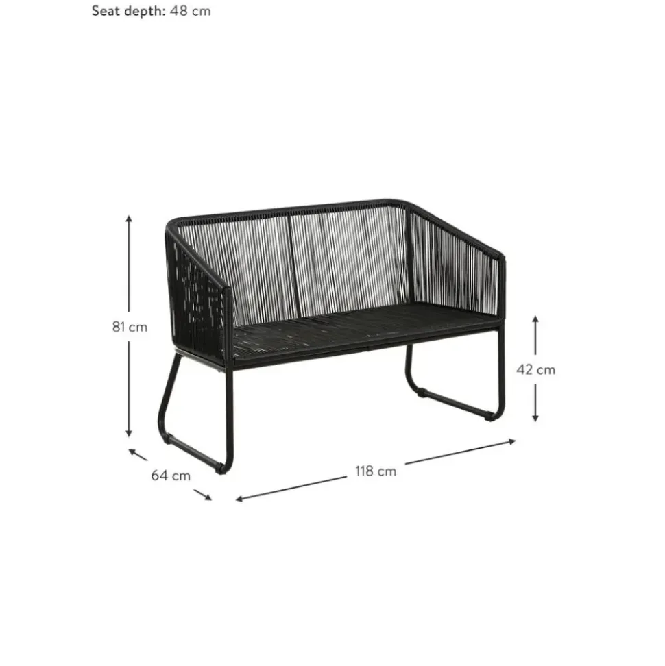 Banco Para Exterior De Plastico Moa