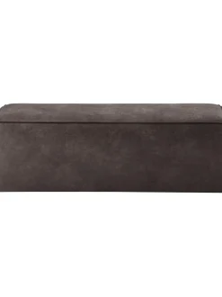 Banco Tapizado En Cuero Reciclado Sanja