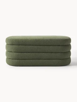 Banco Tapizado En Tejido Boucle Alto