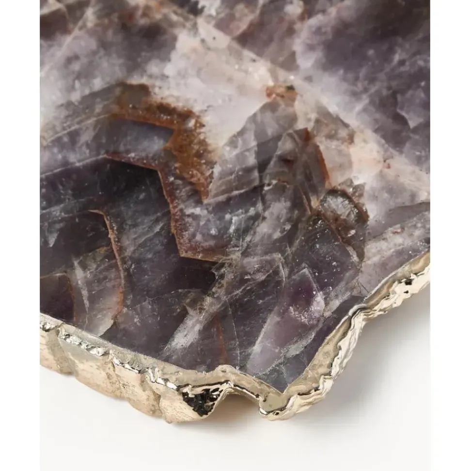 Bandeja Decorativa De Amatista Sedona