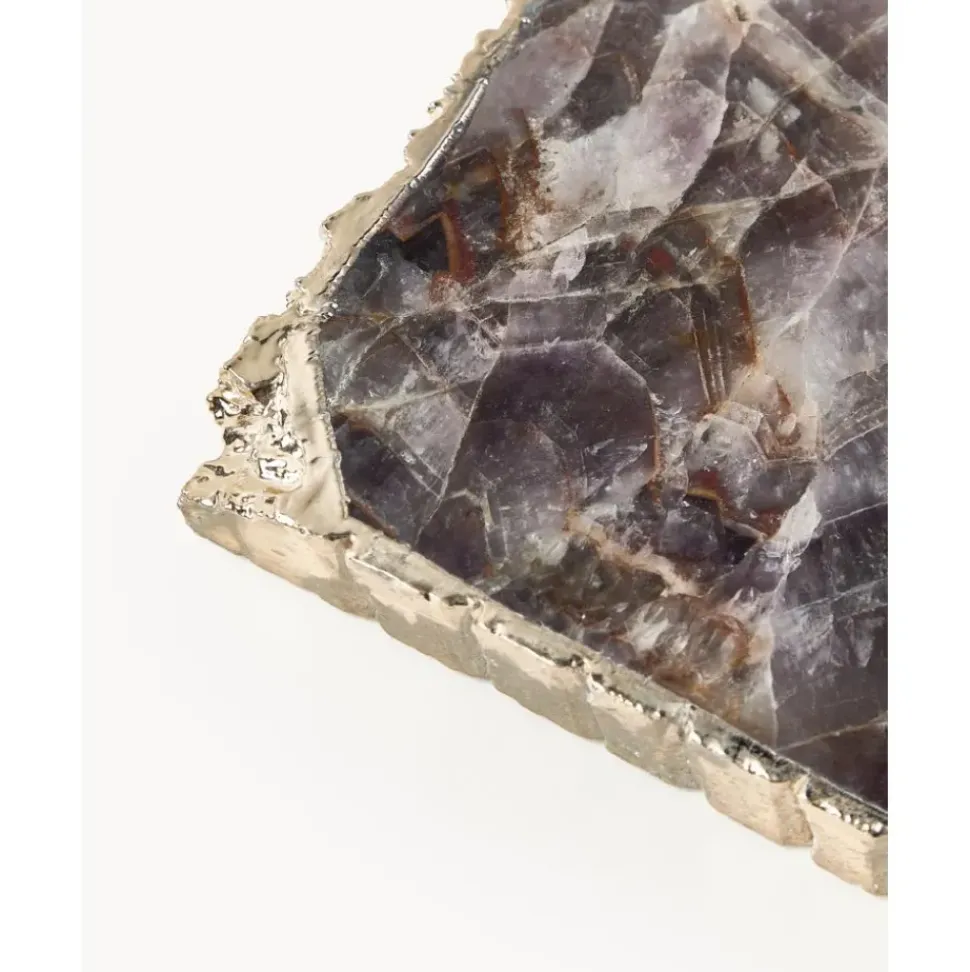 Bandeja Decorativa De Amatista Sedona