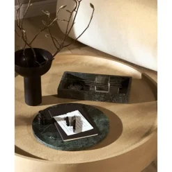 Bandeja Decorativa Pequena De Marmol Venice