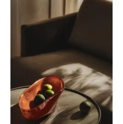 Bol Decorativo Artesanal De Vidrio Ashley