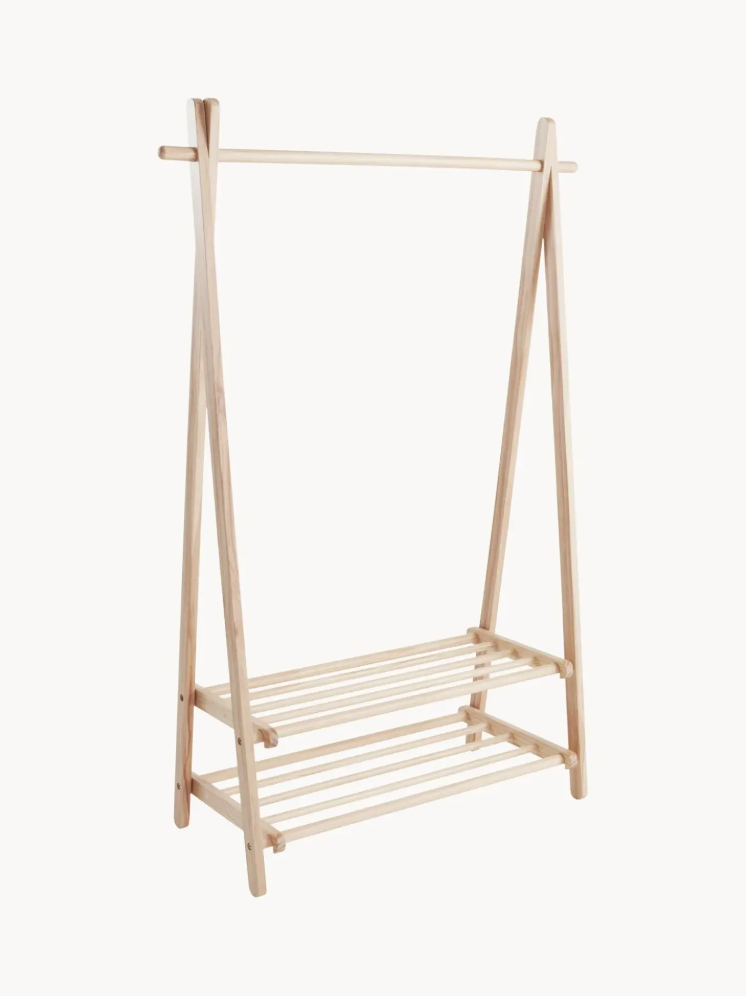 Burro De Madera De Pino Cole