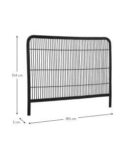 Cabecero De Ratan Nago