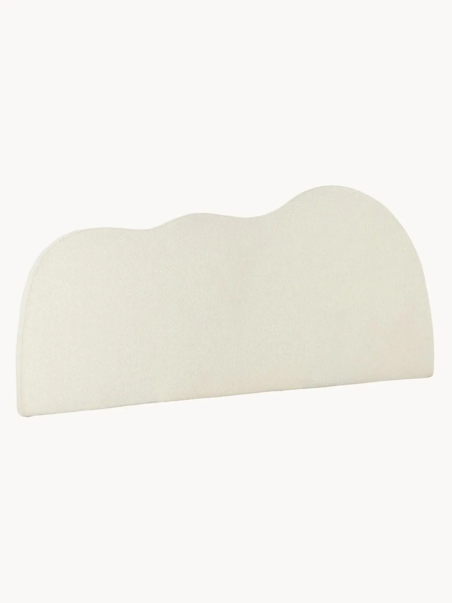 Cabecero Tapizado En Boucle Wave