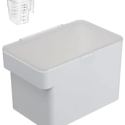 Caja Con Medidor Para Comida Tower, 2 Pzas.