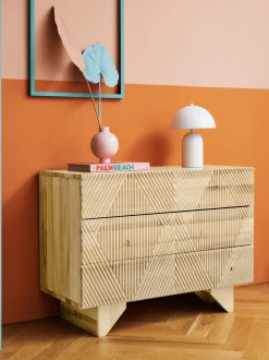 Cajonera De Madera Maciza Louis