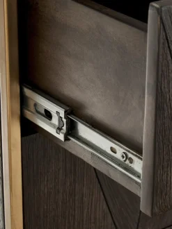 Cajonera De Madera Maciza De Mango Harry