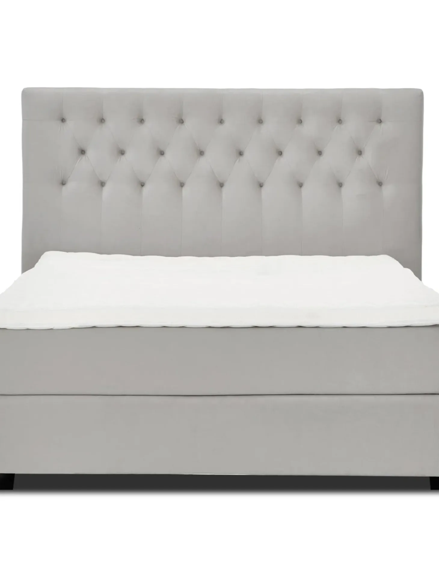 Cama Continental De Terciopelo Premium Pheobe