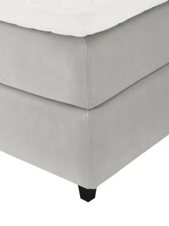 Cama Continental De Terciopelo Premium Pheobe