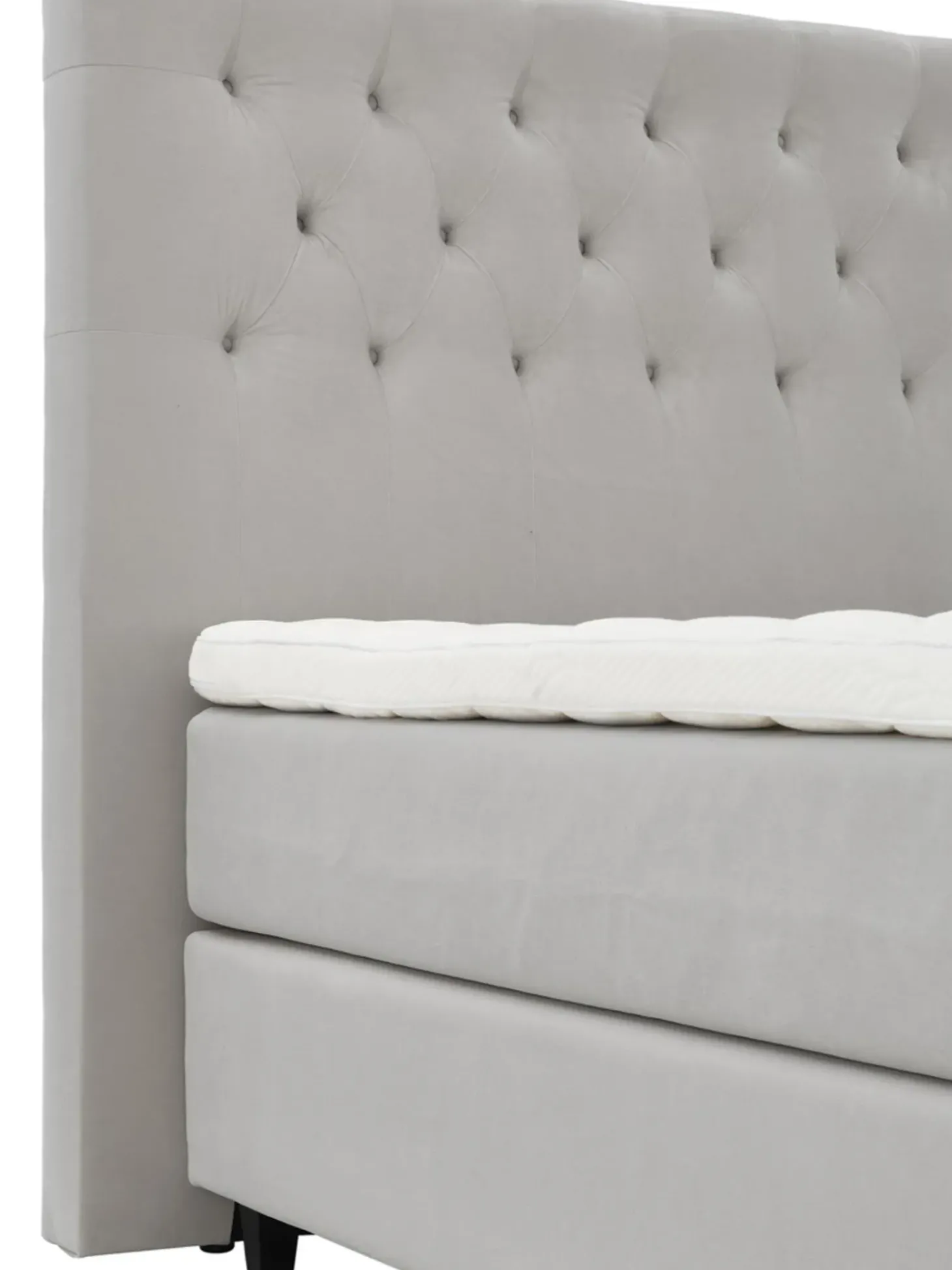Cama Continental De Terciopelo Premium Pheobe