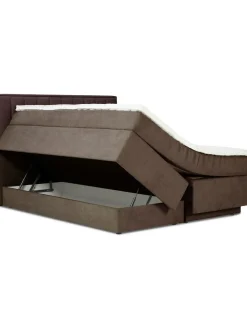 Cama Continental Livia, Con Espacio De Almacenamiento