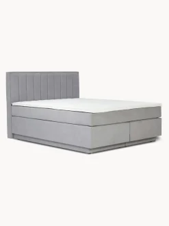 Cama Continental Livia, Con Espacio De Almacenamiento
