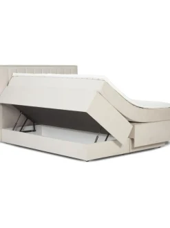 Cama Continental Livia, Con Espacio De Almacenamiento