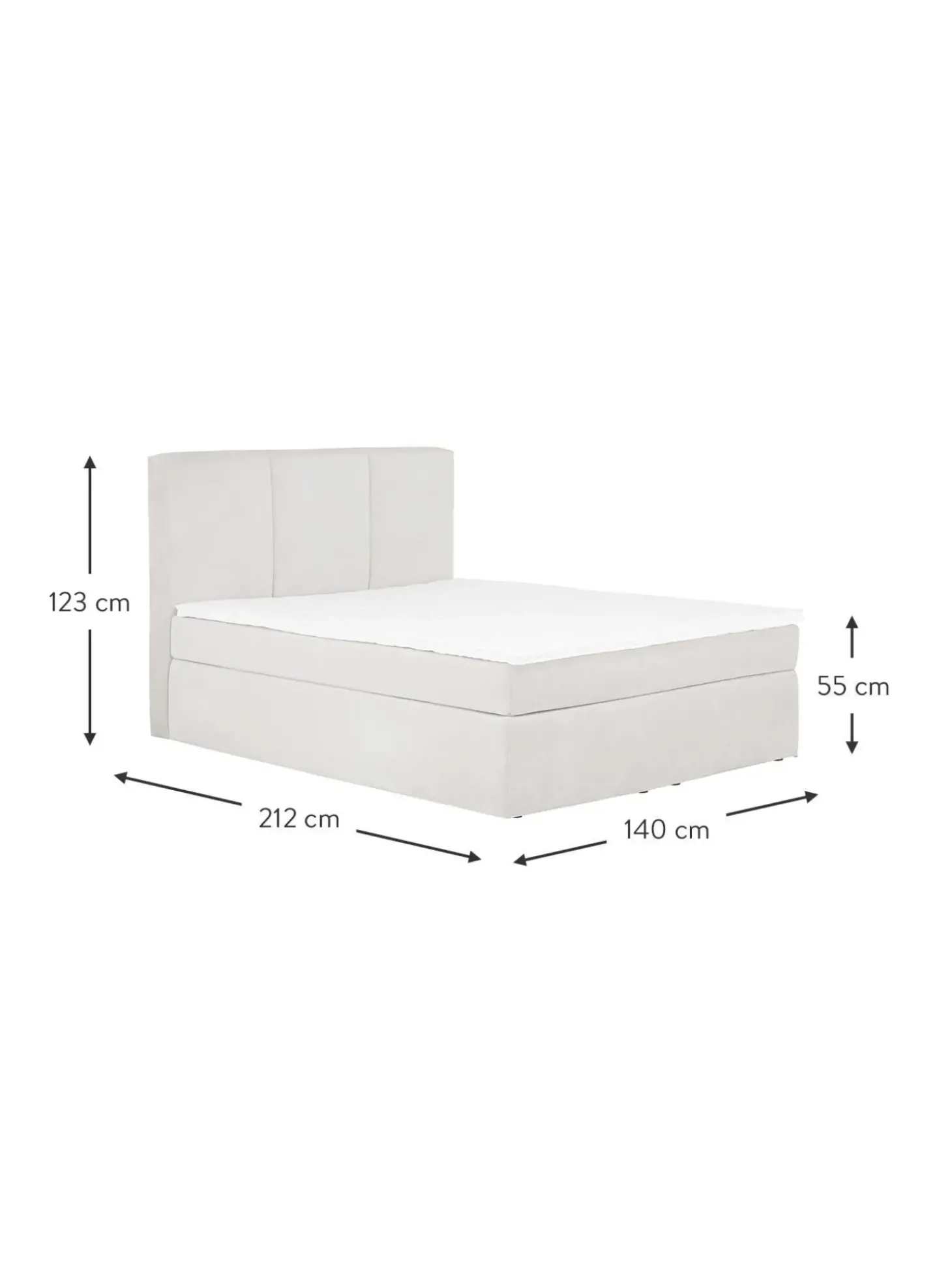 Cama Continental Oberon
