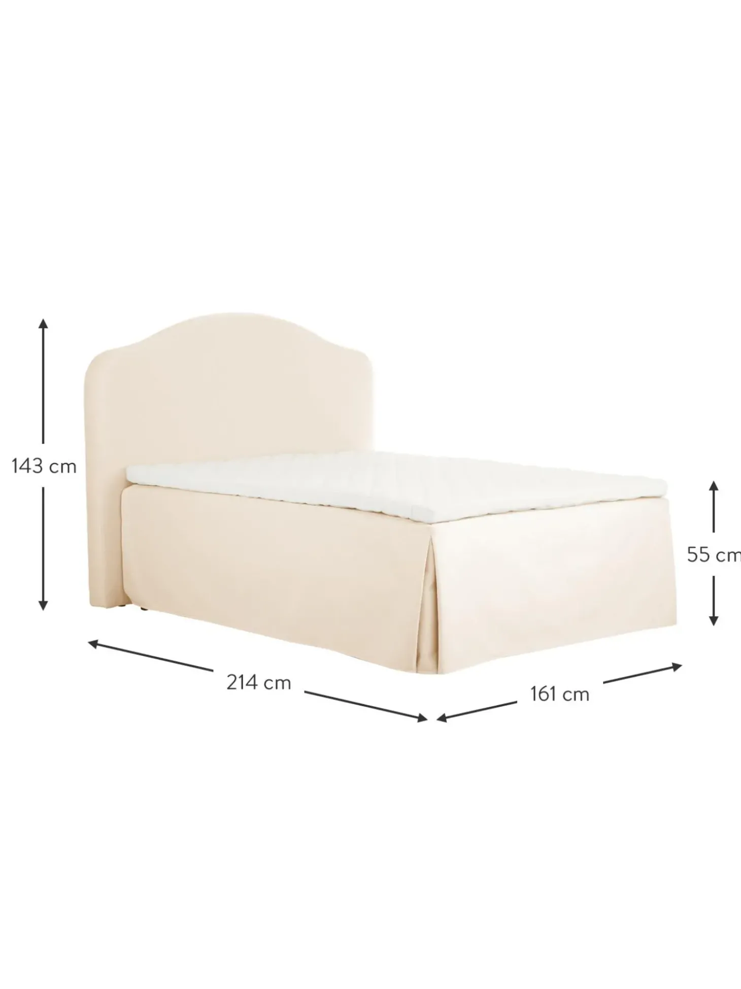 Cama Continental Premium Dahlia