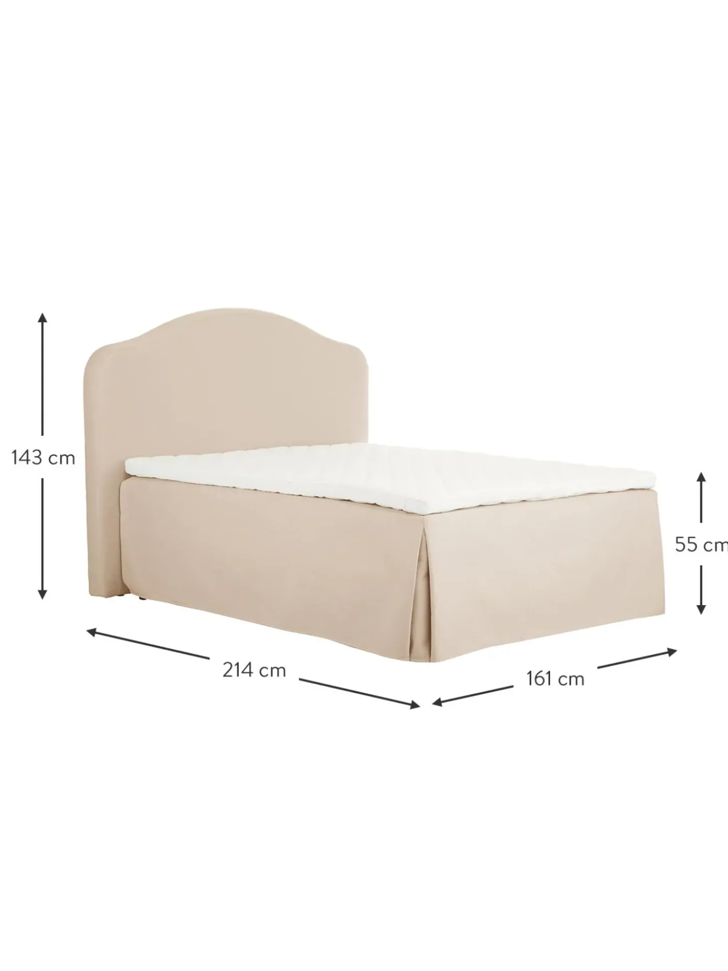 Cama Continental Premium Dahlia