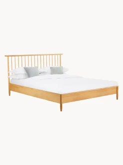 Cama De Madera De Pino Maciza Windsor, Con Cabecero