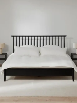 Cama De Madera De Pino Maciza Windsor, Con Cabecero