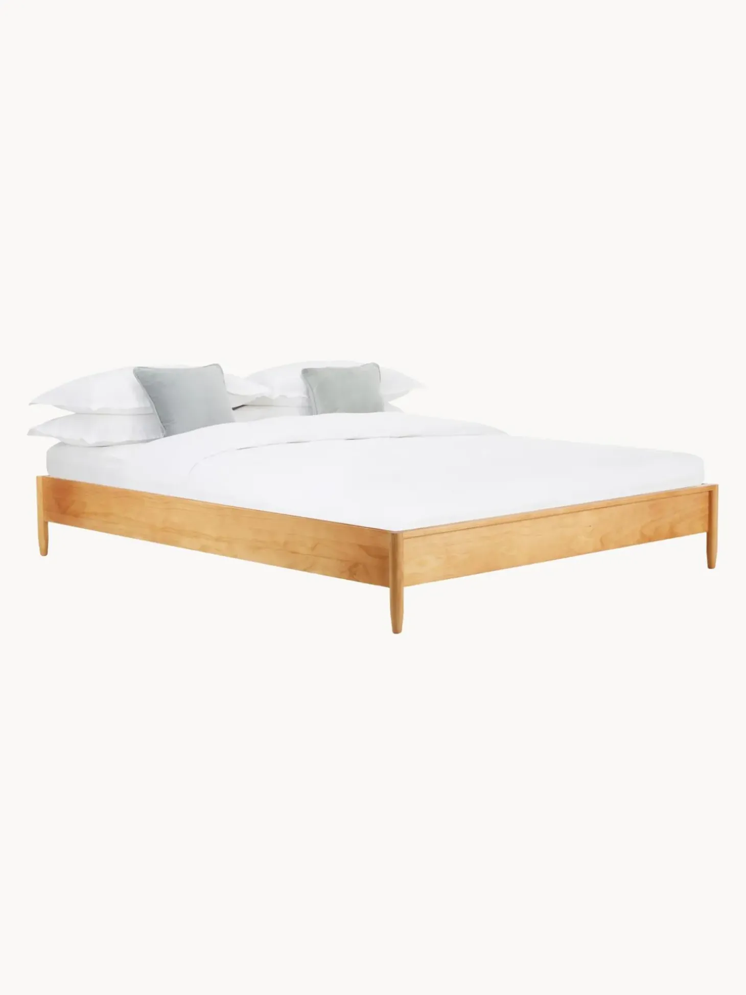 Cama De Madera De Pino Maciza Windsor