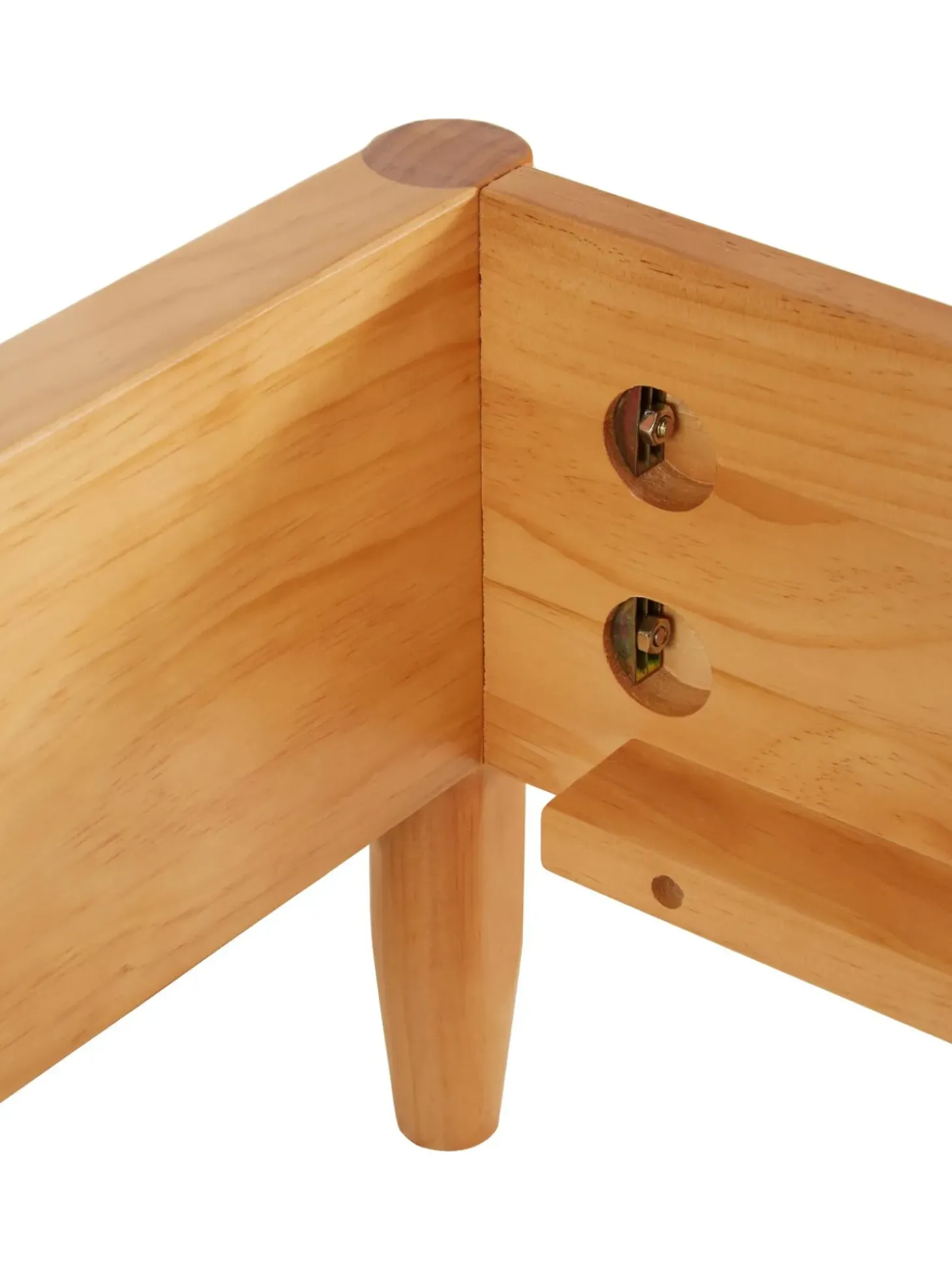 Cama De Madera De Pino Maciza Windsor