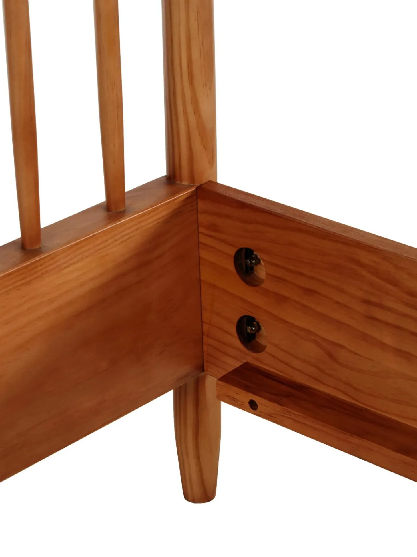 Cama De Madera De Pino Maciza Windsor, Con Cabecero