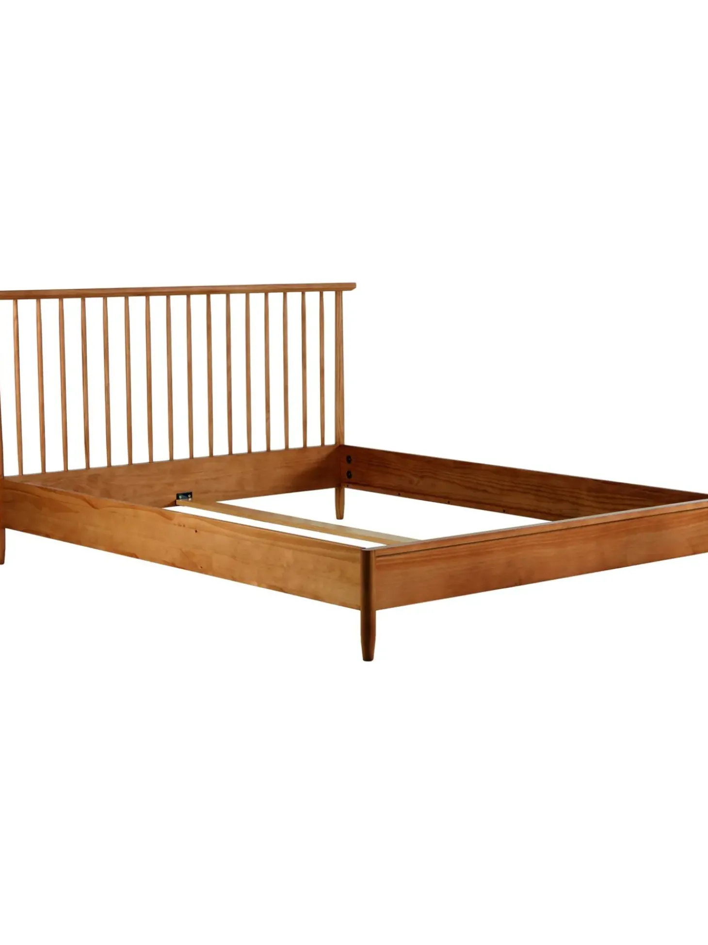 Cama De Madera De Pino Maciza Windsor, Con Cabecero