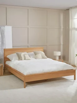 Cama De Madera Tamica, Con Cabecero