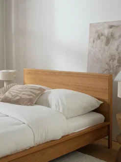 Cama De Madera Tamica, Con Cabecero