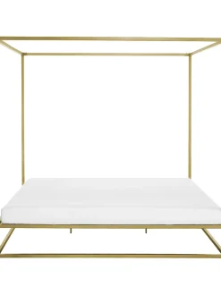 Cama De Metal Con Dosel Belle