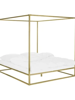 Cama De Metal Con Dosel Belle