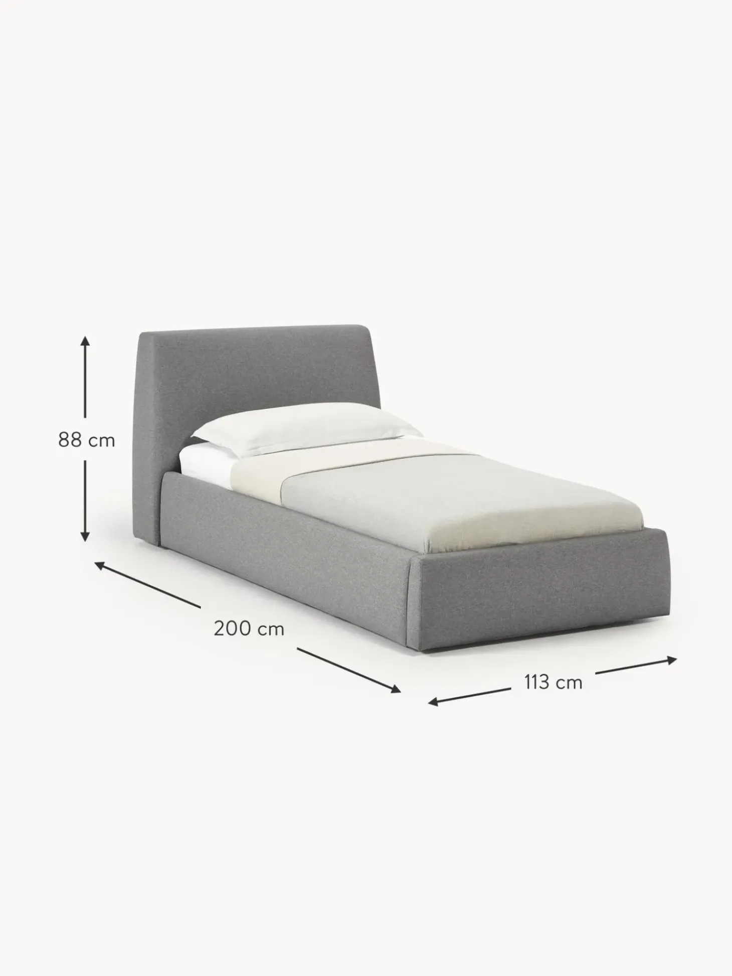 Cama Individual Cloud