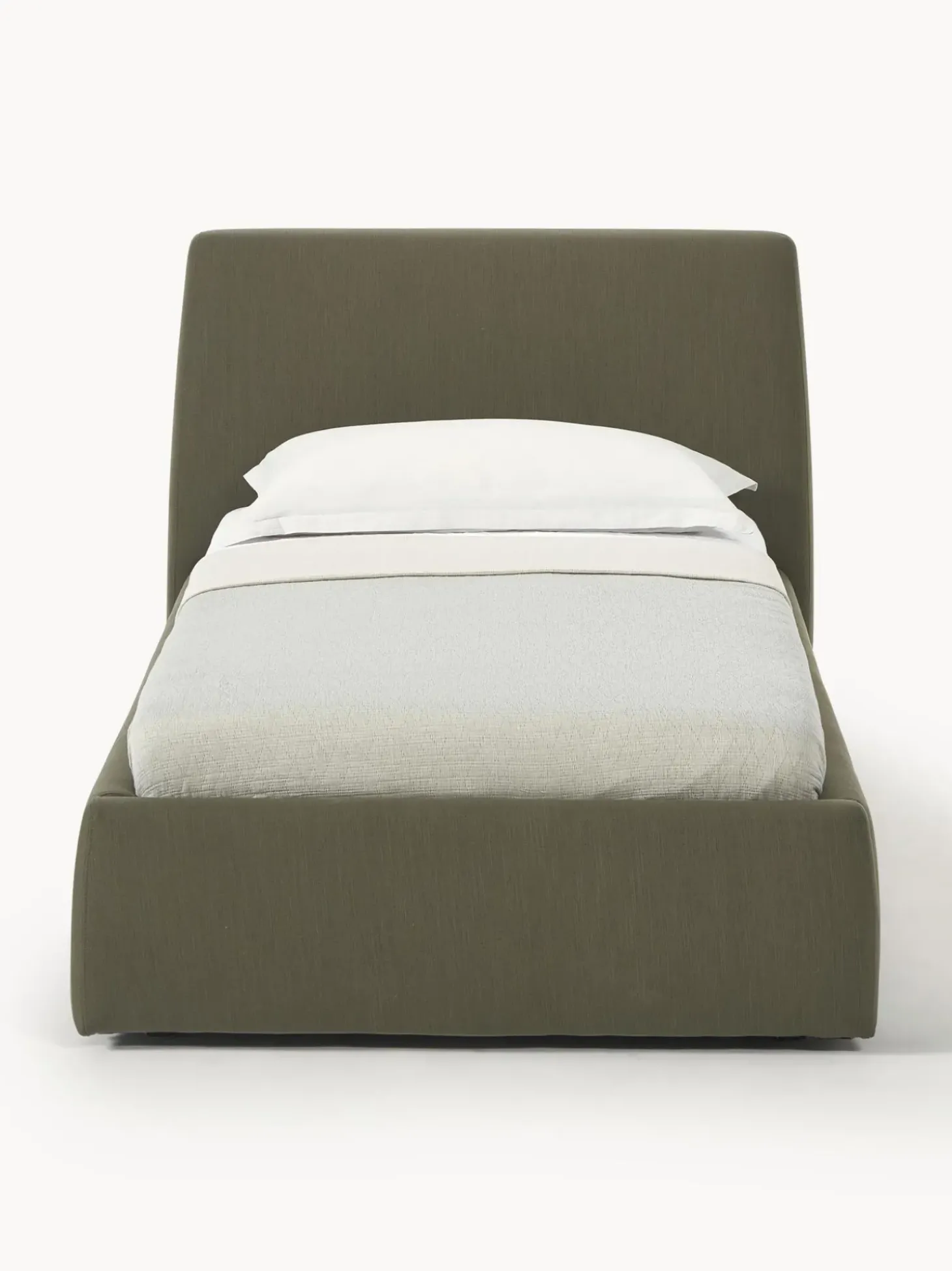 Cama Individual Cloud, Con Espacio De Almacenamiento