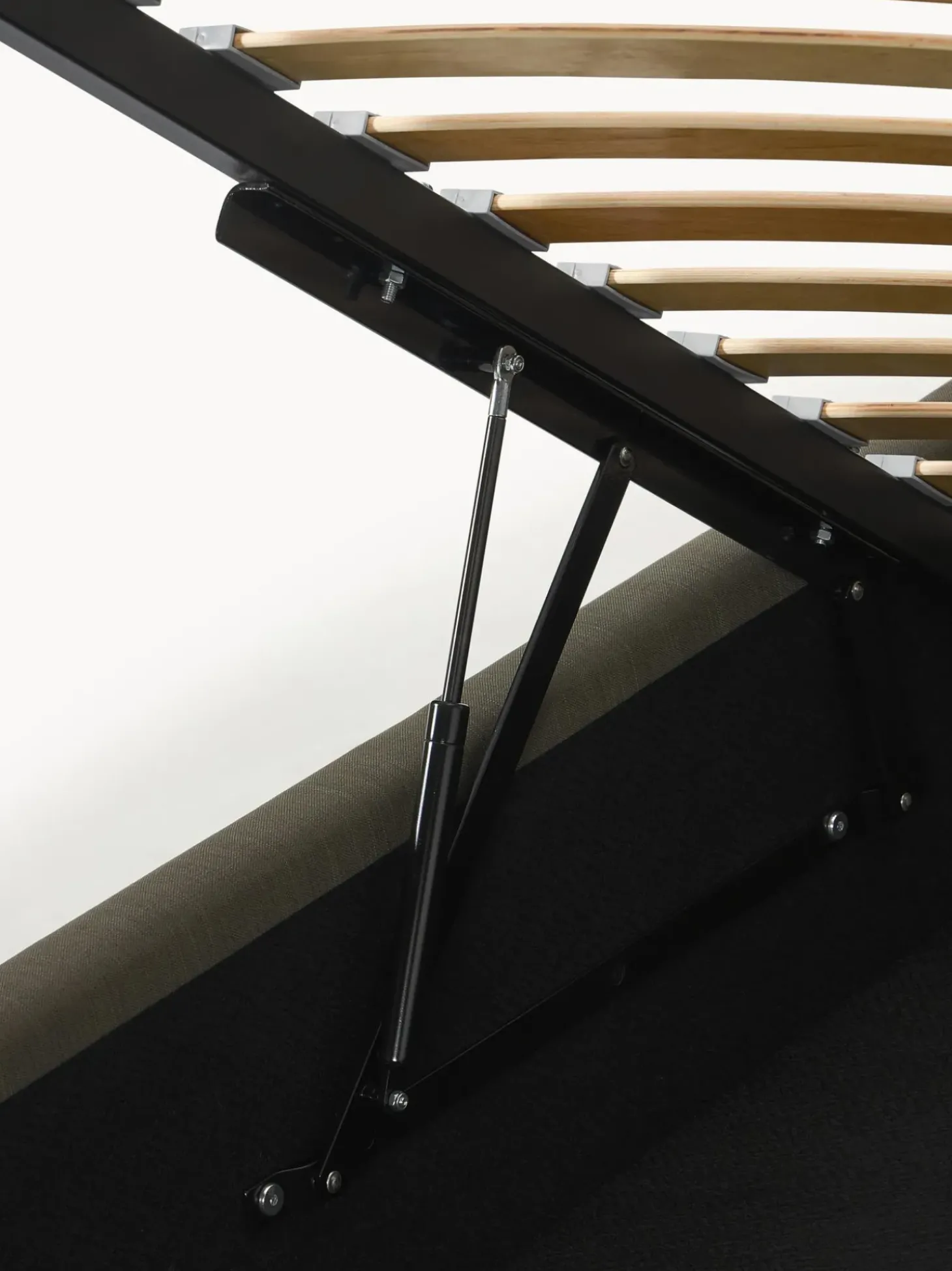 Cama Individual Cloud, Con Espacio De Almacenamiento