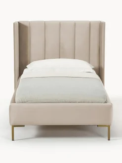 Cama Individual De Terciopelo Dusk