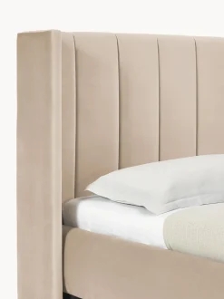 Cama Individual De Terciopelo Dusk