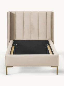 Cama Individual De Terciopelo Dusk